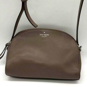 Kate. Spade Demi Lune Bag Crafted Saffiano Leather Adjustable Shoulder Strap,